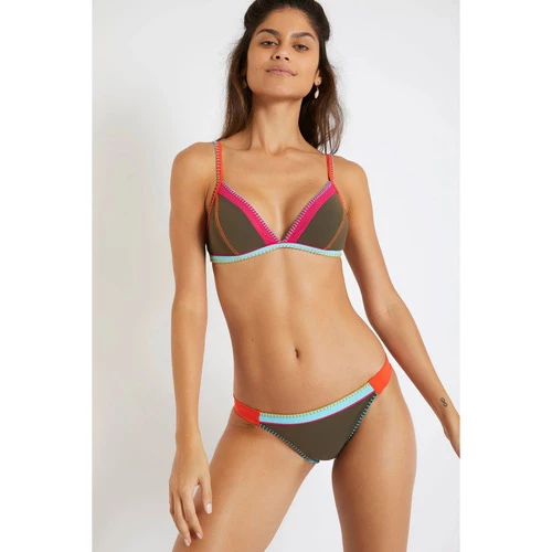 Banana Moon FRESIA TEKNICOLOR Couleur VERT KAKI 4 Banana Moon FRESIA TEKNICOLOR Couleur VERT KAKI – Image 2