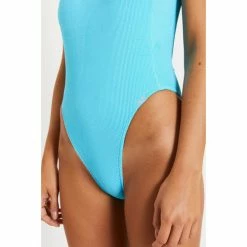 Banana Moon BELMAR SCRUNCHY Couleur BLEU TURQUOISE -Banana Moon Soldes Boutique 18098172 500 C