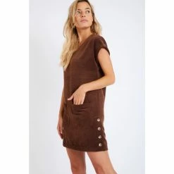 Banana Moon YORIMA VELVETI Couleur MARRON -Banana Moon Soldes Boutique 21078036 500 B