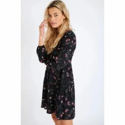 Banana Moon AVELINA FLORALIS Couleur NOIR 7 Banana Moon AVELINA FLORALIS Couleur NOIR -Banana Moon Soldes Boutique 21107820 500 C