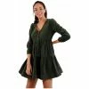 Banana Moon VESTIDO MUJER JUQ97 Couleur Vert -Banana Moon Soldes Boutique 21821228 500 A