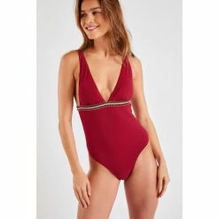 Banana Moon ODALIS BOTANY Couleur ROUGE -Banana Moon Soldes Boutique 22013650 500 C