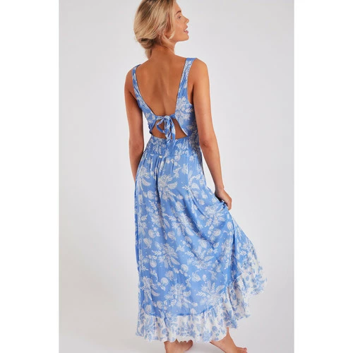 Banana Moon TARA JASMINAVOIL Couleur BLEU CIEL 4 Banana Moon TARA JASMINAVOIL Couleur BLEU CIEL – Image 2