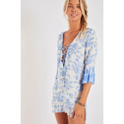 Banana Moon HOALA JASMINAVOIL Couleur BLEU CIEL 4 Banana Moon HOALA JASMINAVOIL Couleur BLEU CIEL – Image 2