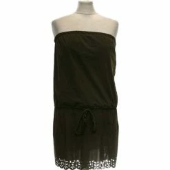 Banana Moon Robe Courte 40 - T3 - L Couleur Vert