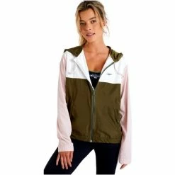 Banana Moon CHAQUETA CHANDAL MUJER SKIP ZOOMING JUL97 Couleur Vert