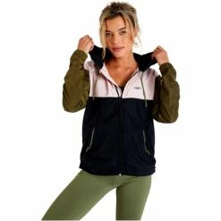 Banana Moon CORTAVIENTOS CAPUCHA MUJER JUL01 Couleur Noir