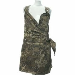 Banana Moon Robe Courte 40 - T3 - L Couleur Marron